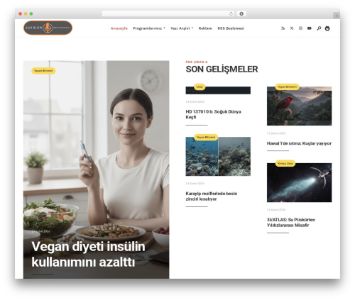 Codate top WordPress theme - acikbilim.com