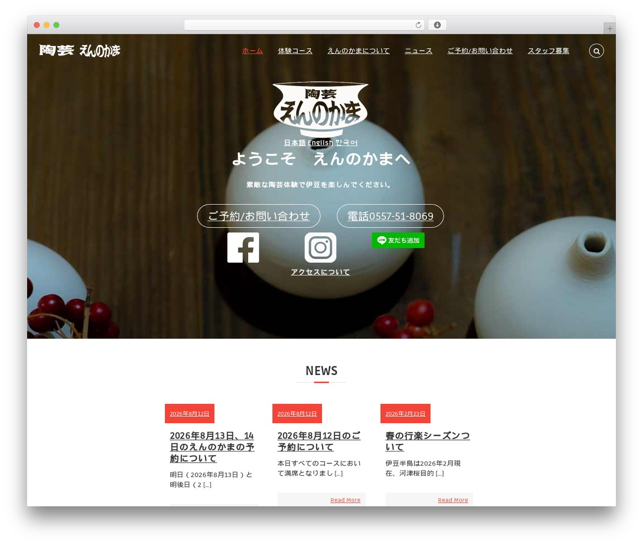Flash WordPress theme - ennokama.com
