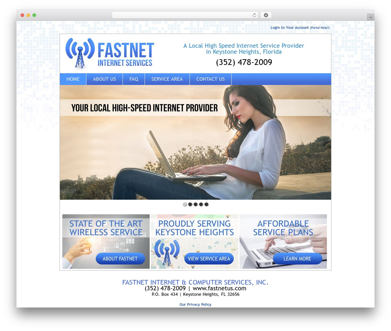 Theme WordPress FastNet Theme - fastnetus.com