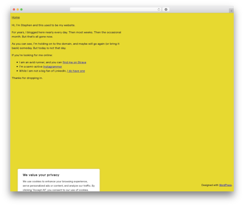 Theme WordPress Observer - mrtopp.com