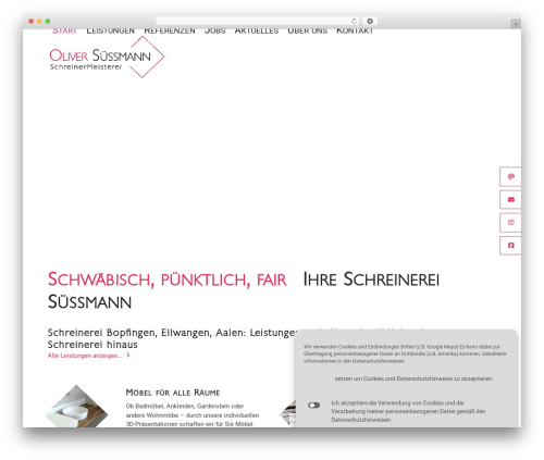 Theme WordPress Total - schreinerei-ellwangen-aalen-bopfingen.de