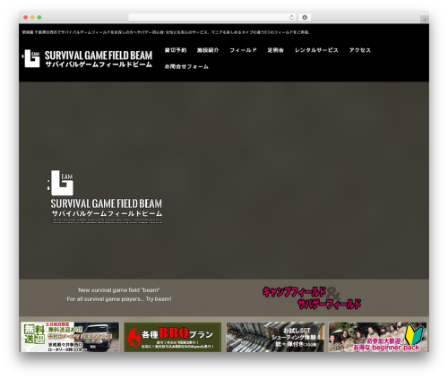 WordPress theme Weluka Theme 00 - beam-sg.com