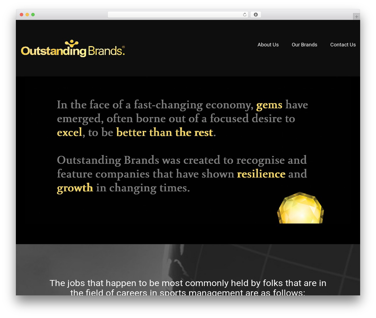 WordPress theme Cherry Framework - outstandingbrands.com WordPress theme Cherry Framework - outstandingbrands.com