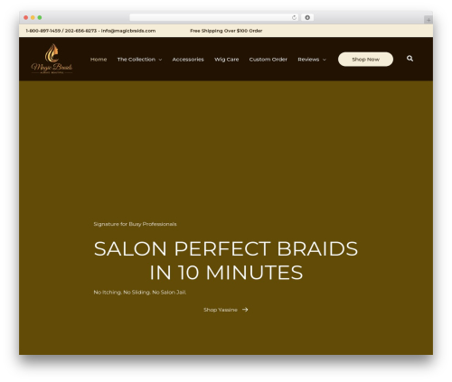 Omnisend WordPress plugin - magicbraids.com
