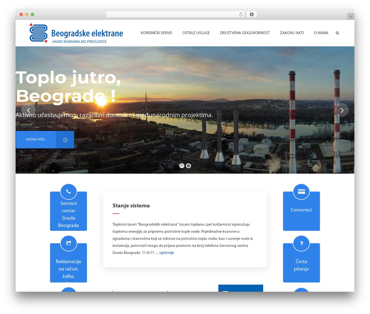 Bridge theme WordPress - beoelektrane.co.rs Bridge theme WordPress - beoelektrane.co.rs