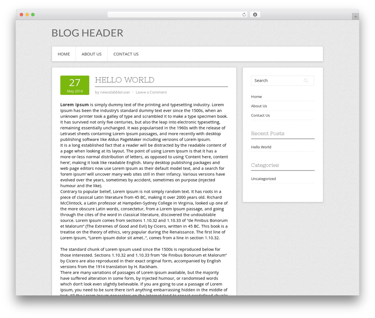 Contango WordPress theme - newsdabbler.com Contango WordPress theme - newsdabbler.com