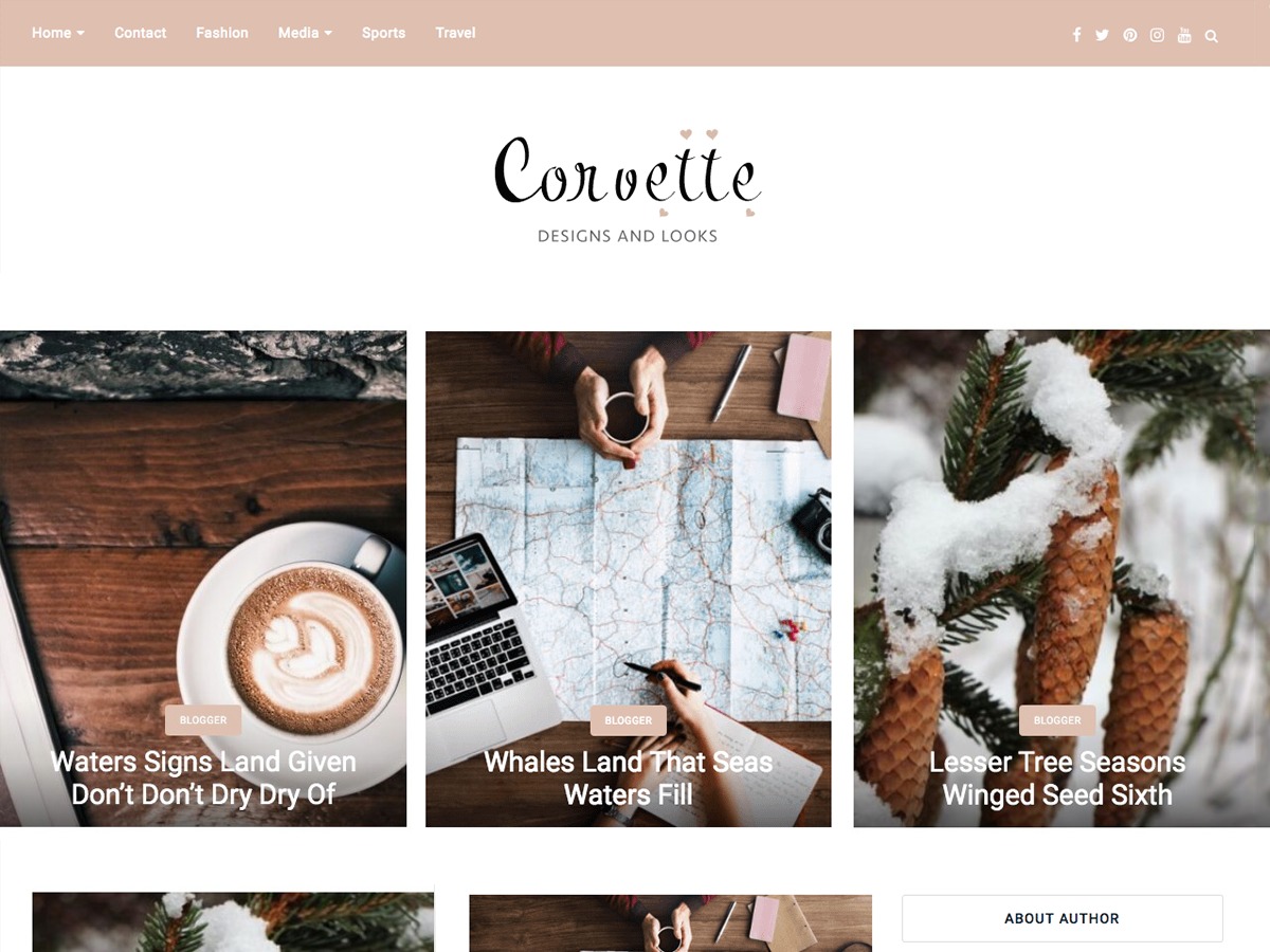 Corvette theme WordPress Corvette theme WordPress