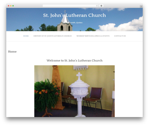 Gateway WP theme - stjohnsladysmith.com