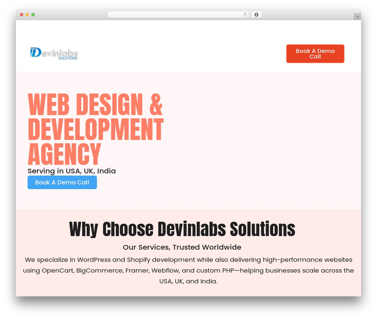Hello Elementor WordPress store theme - devinlabs.com Hello Elementor WordPress store theme - devinlabs.com