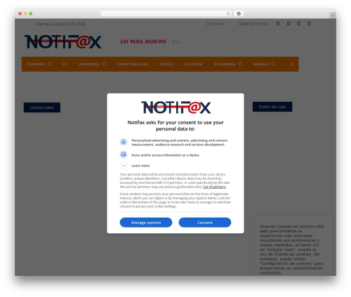 Qoxag essential WordPress plugin - notifaxonline.com