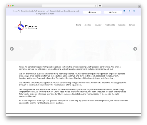 Make premium WordPress theme - focusac.co.uk