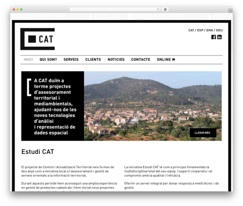 North theme WordPress - estudi-cat.com
