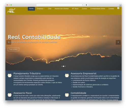 Theme WordPress Flat Theme - realcontabilidade.com Theme WordPress Flat Theme - realcontabilidade.com