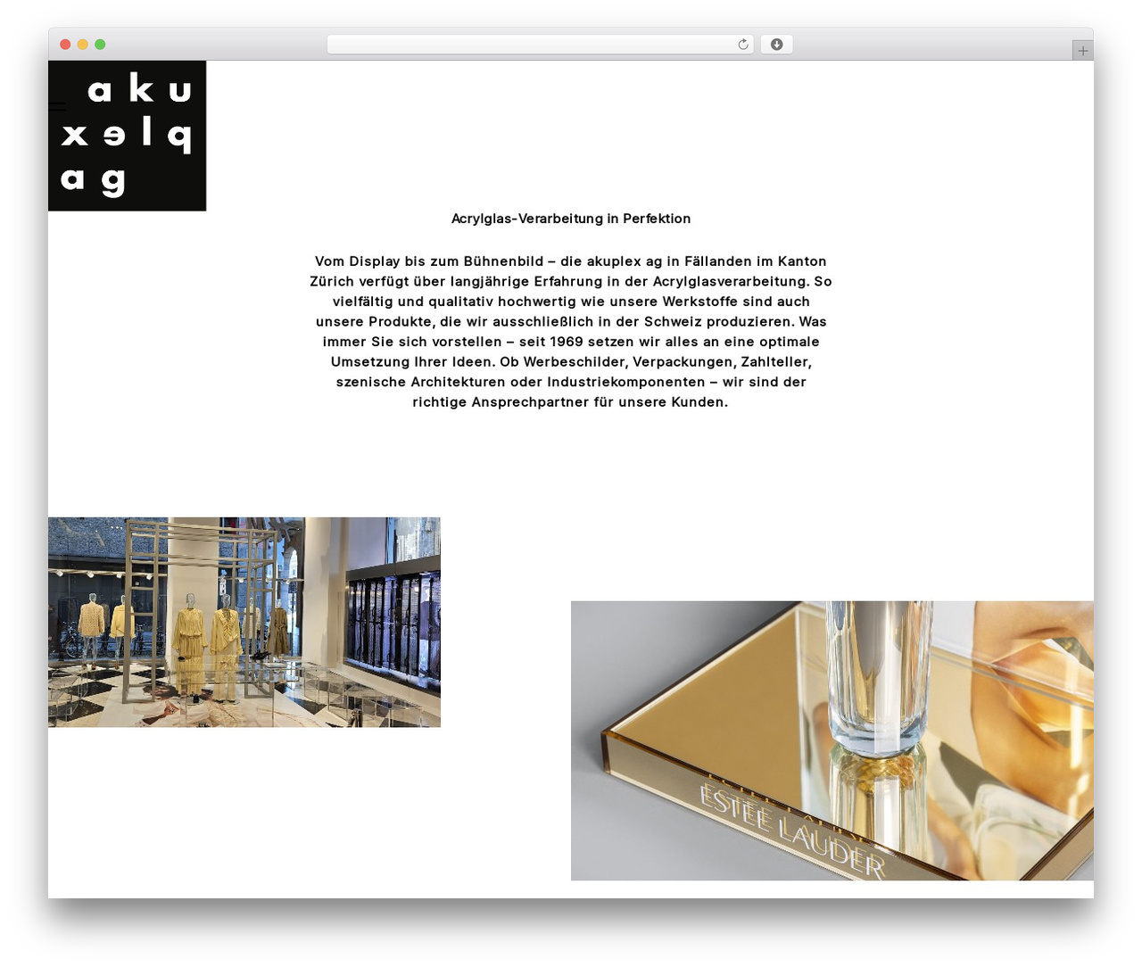 Theme WordPress Facade - akuplex.ch