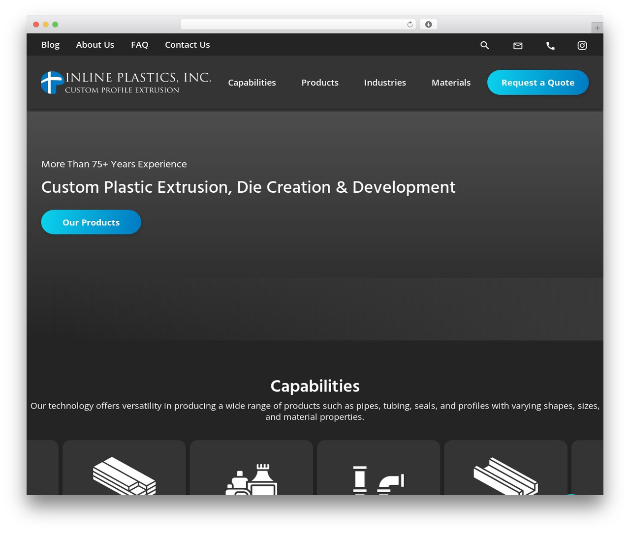 WordPress theme Inline Plastics, Inc. - inlineplasticsinc.com WordPress theme Inline Plastics, Inc. - inlineplasticsinc.com