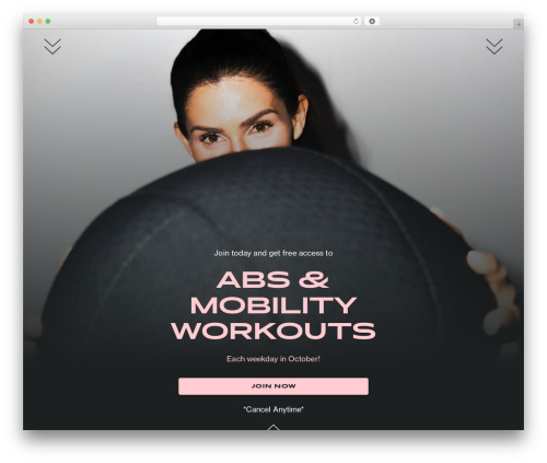 Barebones WordPress theme - alexia-clark.com