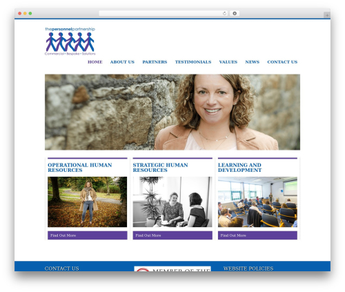 BBQ theme WordPress - thepersonnelpartnership.co.uk