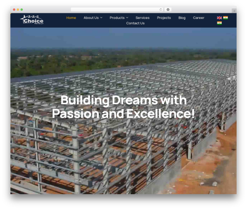 Builtup WordPress theme - choiceprefab.com