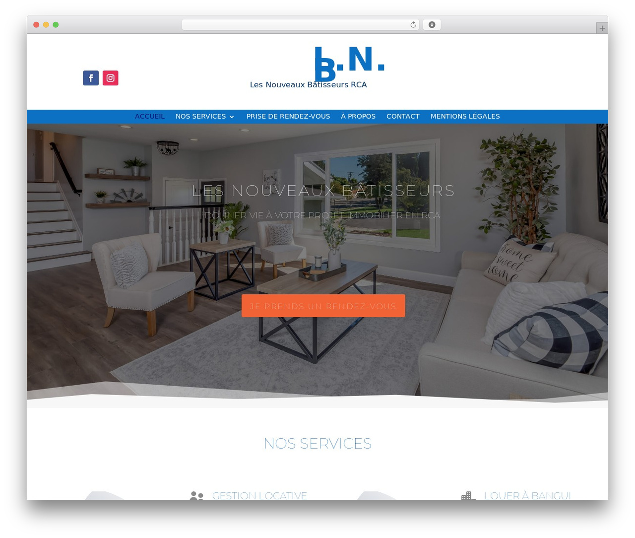 Divi WordPress theme - lnbrca.com