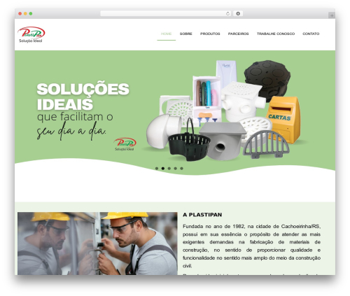 Hestia WordPress theme - plastipan.com.br