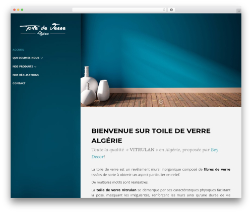HND theme WordPress - toiledeverre-algerie.com