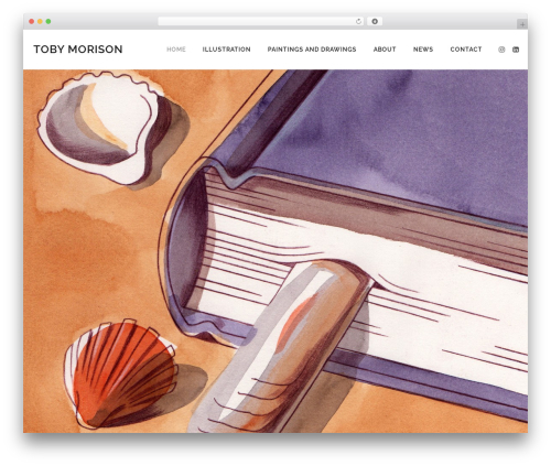 Lambda theme WordPress - tobymorison.com