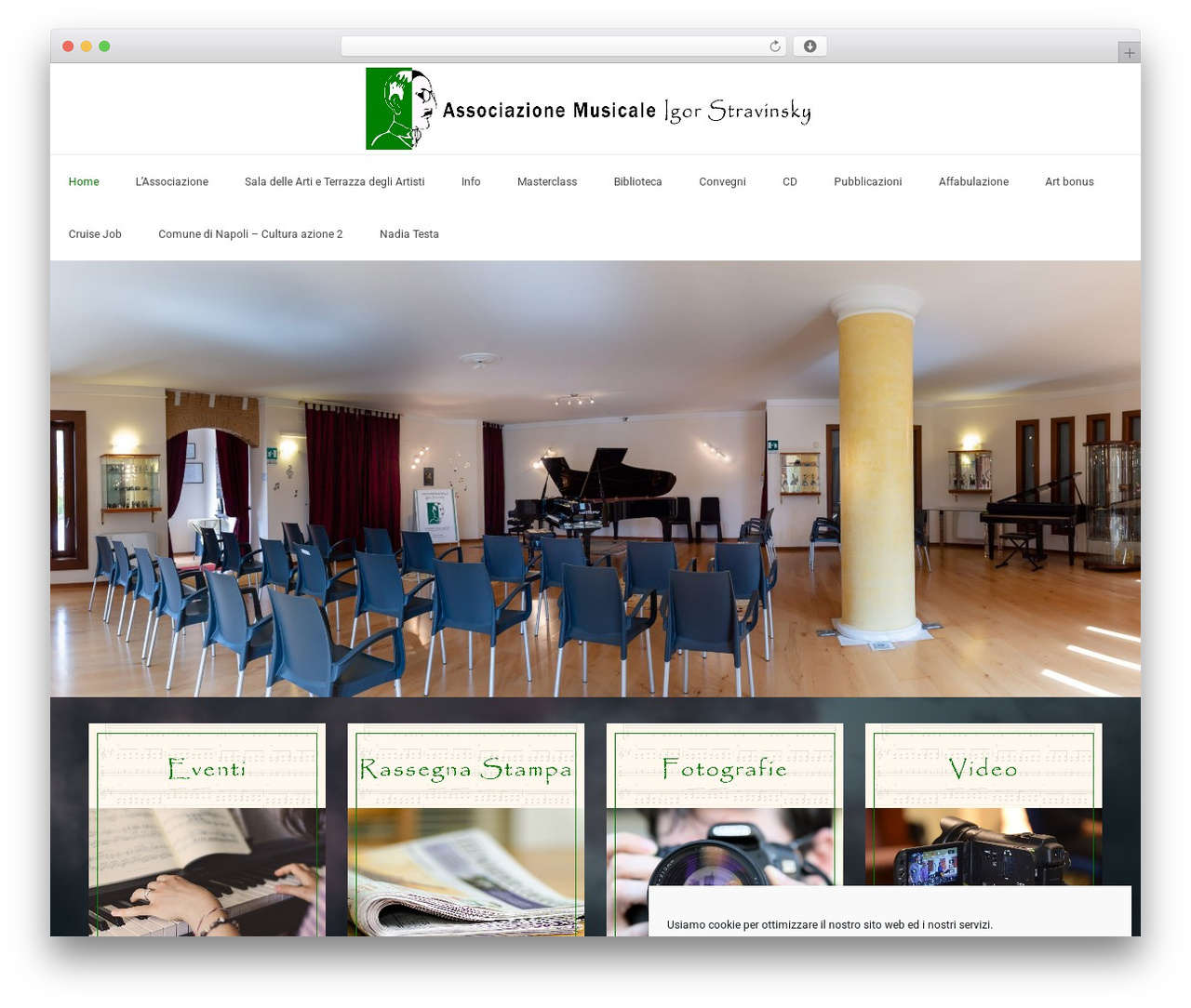 WordPress theme Betheme - associazionestravinsky.it