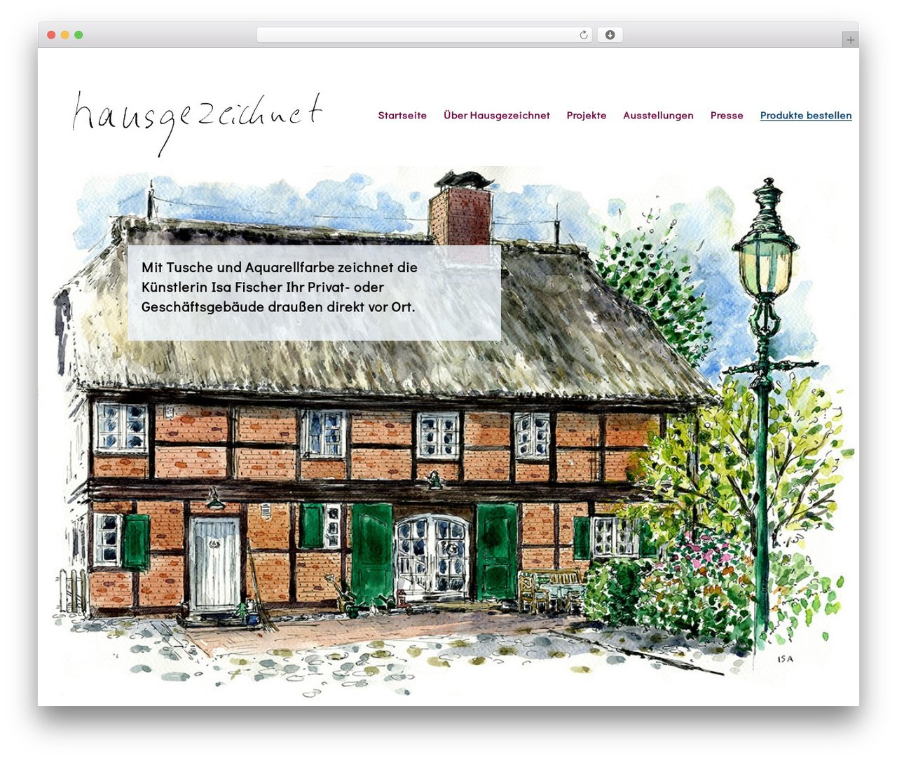 WordPress theme Blank Theme - hausgezeichnet.info