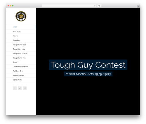 WordPress website theme Avada - toughguycontest.com