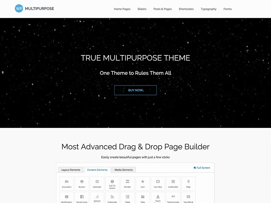 WP-Multipurpose theme WordPress by SoloStream, LLC