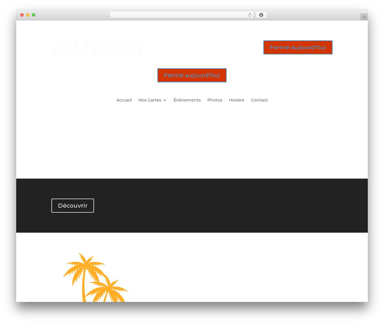Divi creative agency WordPress theme - laplagedelemont.ch