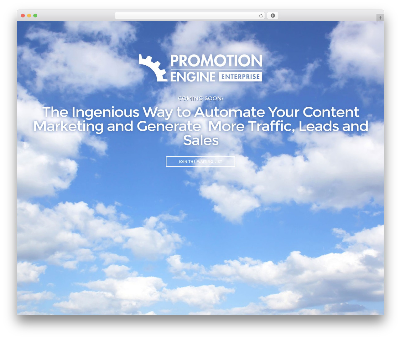 Eight Degree WP theme - promotionengine.com