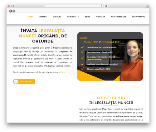 Lightweight cookie notice WordPress plugin - cursuri-hr.com
