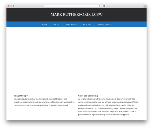 WordPress theme Lycka - mdrutherford.com