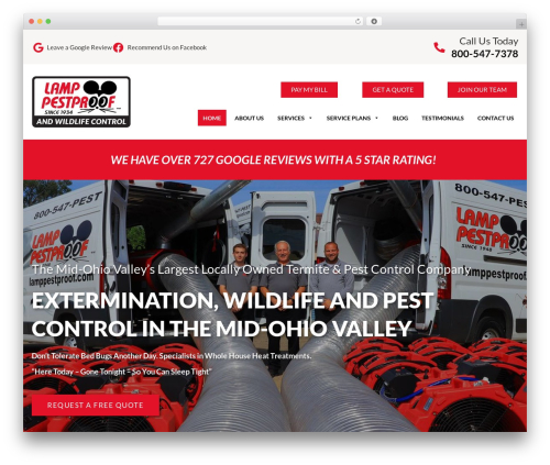 WordPress theme Hello Elementor - lamppestproof.com
