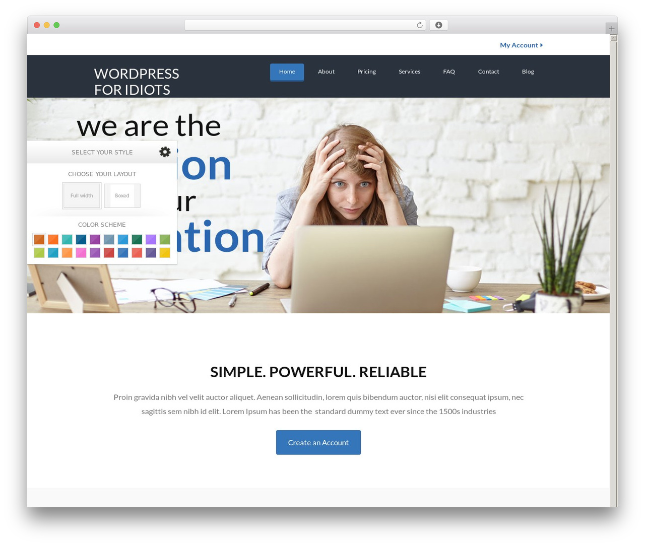 WordPress theme Multi Host - wordpressforidiots.net WordPress theme Multi Host - wordpressforidiots.net