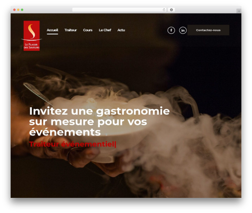 Qode restaurant WordPress plugin - plaisir-des-saveurs.ch