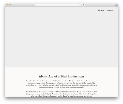 Themetrust shortcode WordPress plugin - arcofabird.com