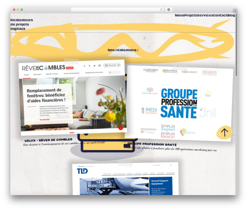 Modulo premium WordPress theme - agencemodulo.com