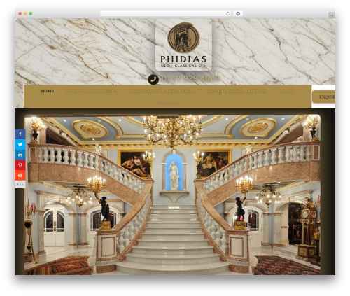 Pro WordPress theme - phidiasneoclassical.co.uk