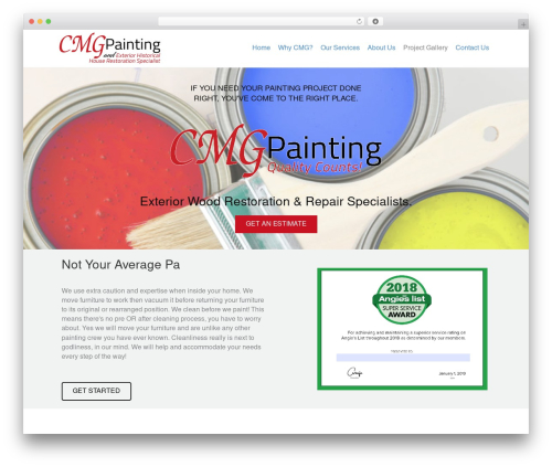 Theme WordPress Beaver Builder Theme - cmg-painting.com