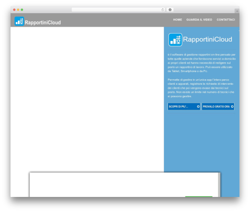 WordPress theme Elevate - rapportini.cloud