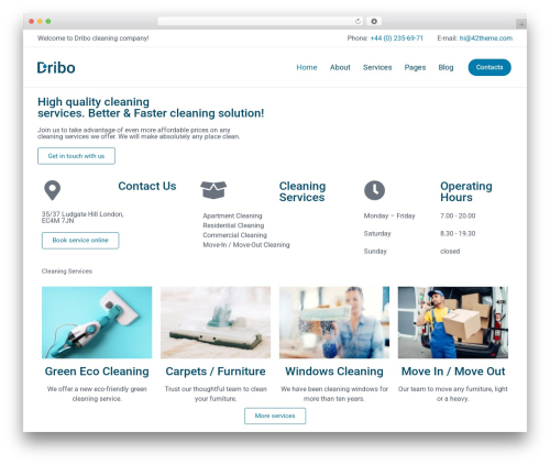 T42 smoothscroll WordPress plugin - dribo-elementor.42theme.com