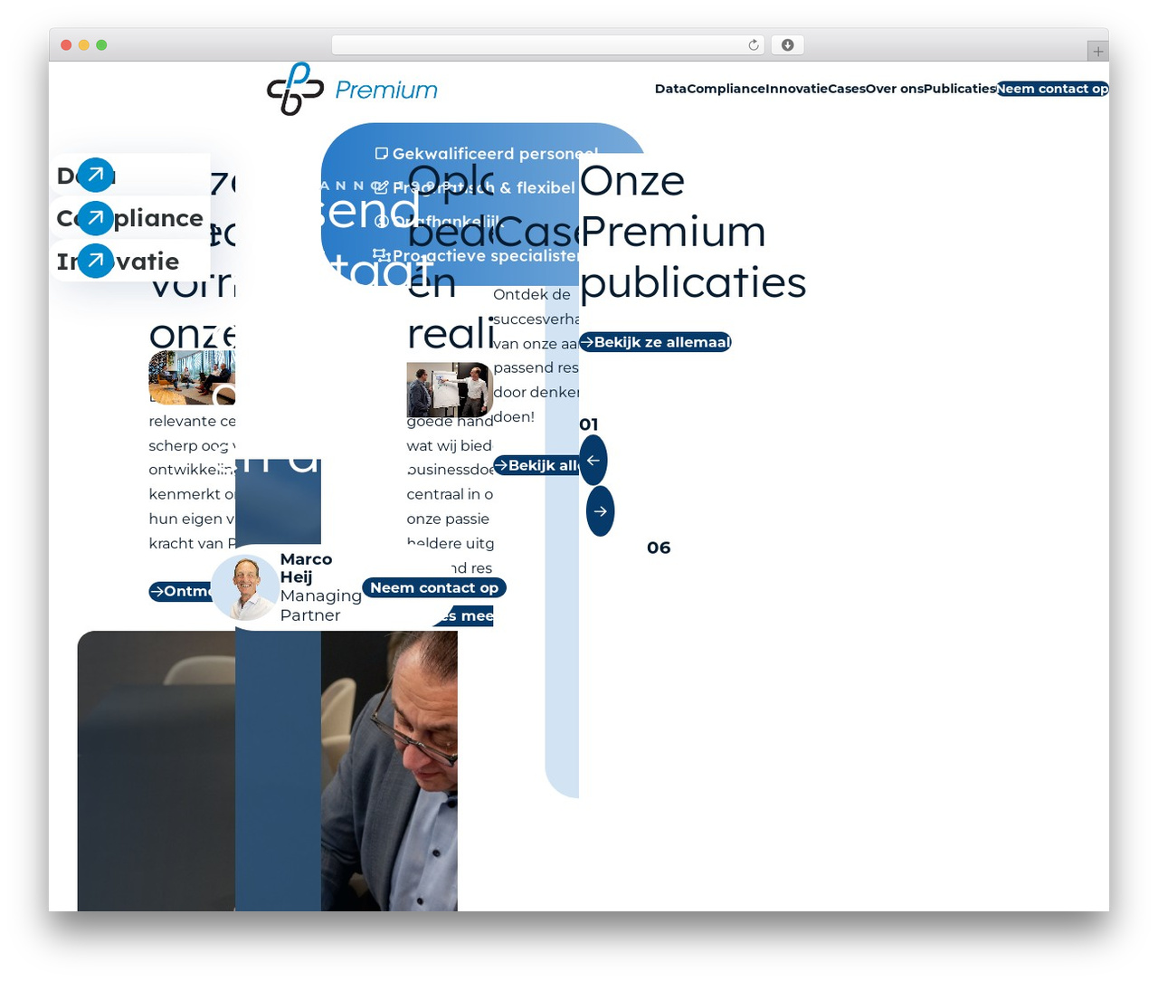 WordPress theme WP Template (Draad) - premium.nl