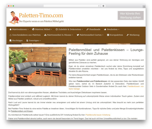 WordPress website theme Affiliate-Theme - paletten-timo.com WordPress website theme Affiliate-Theme - paletten-timo.com
