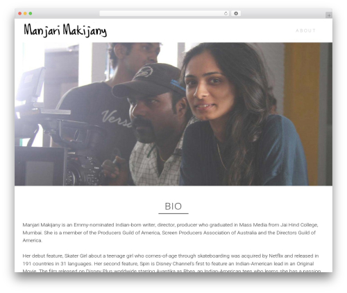You WP theme - manjarimakijany.com