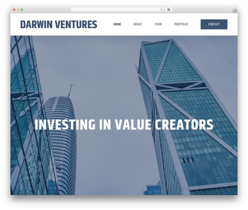 Avada WordPress theme - darwinvc.com