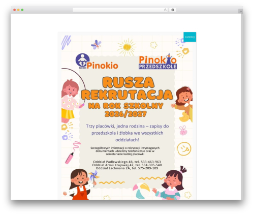 Facebook messenger WordPress plugin - przedszkole-plock.pl