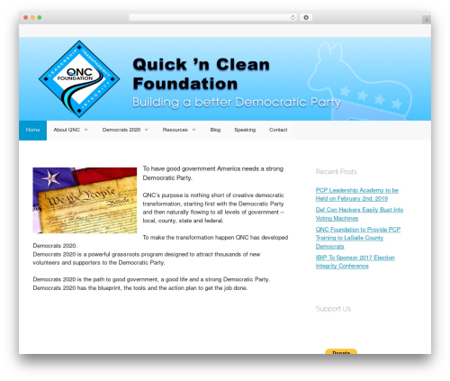GeneratePress WordPress theme design - qnc.us