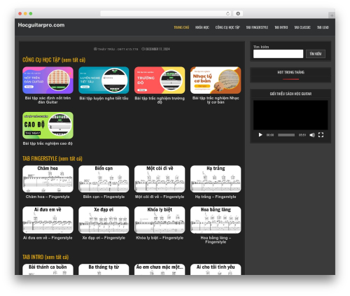 GridMini WordPress website theme - hocguitarpro.com GridMini WordPress website theme - hocguitarpro.com
